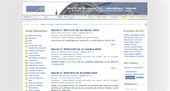 Desktop Screenshot of jurizine.net